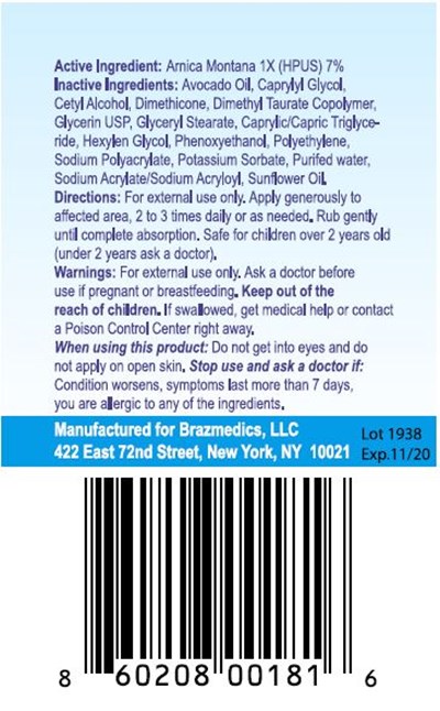 Brazmedics Arnica Cream Back Label.jpg (Brazmedics Arnica Cream Back Label)